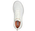 Pantofi sport, dama, SKECHERS BOBS GEO-HOW MARVELOUS 117422-OFWT alb, piele ecologica